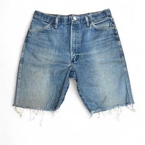 vintage rustler denim shorts